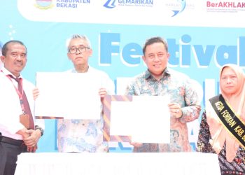 Pj. Bupati Bekasi Luncurkan Sentra Ikan Patin (SEPASI) untuk Tingkatkan Ekosistem Perikanan dan Konsumsi Ikan